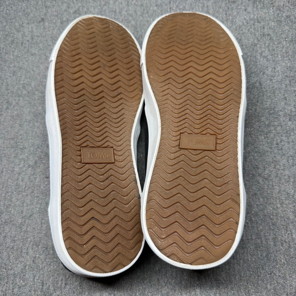 Casual Sneaker Canvas Walking Black‎ Toms 9 - Picture 5 of 6